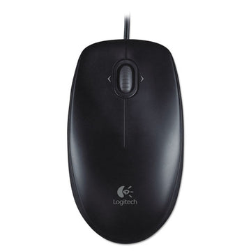 Logitech® M100 Corded Optical Mouse, Usb 2.0, Left-right Hand Use, Black freeshipping - TVN Wholesale